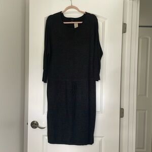 And Taylor long sleeve shift sweater dress size large